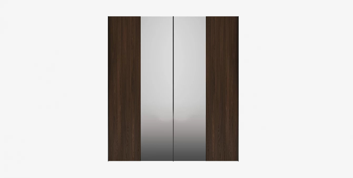 Врати за модулен гардероб «Alfa» - опушено стъкло, огледало, ПДЧ