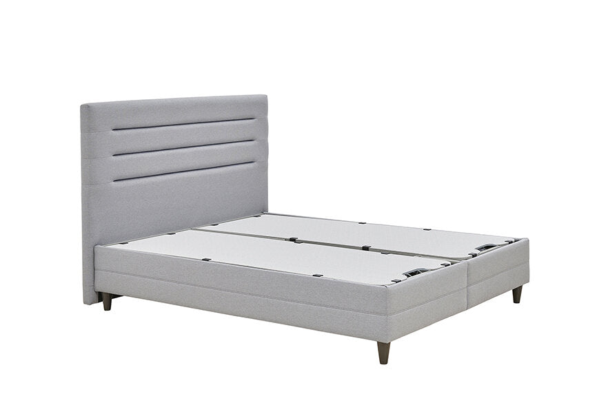 Тапицирана основа за легло «Supreme Pedic» с място за съхранение, повдигащ механизъм, система за безшумно затваряне