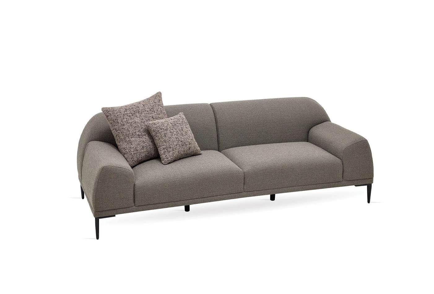 Триместен диван «Swan» + 2 декоративни възглавници, ширина 240см