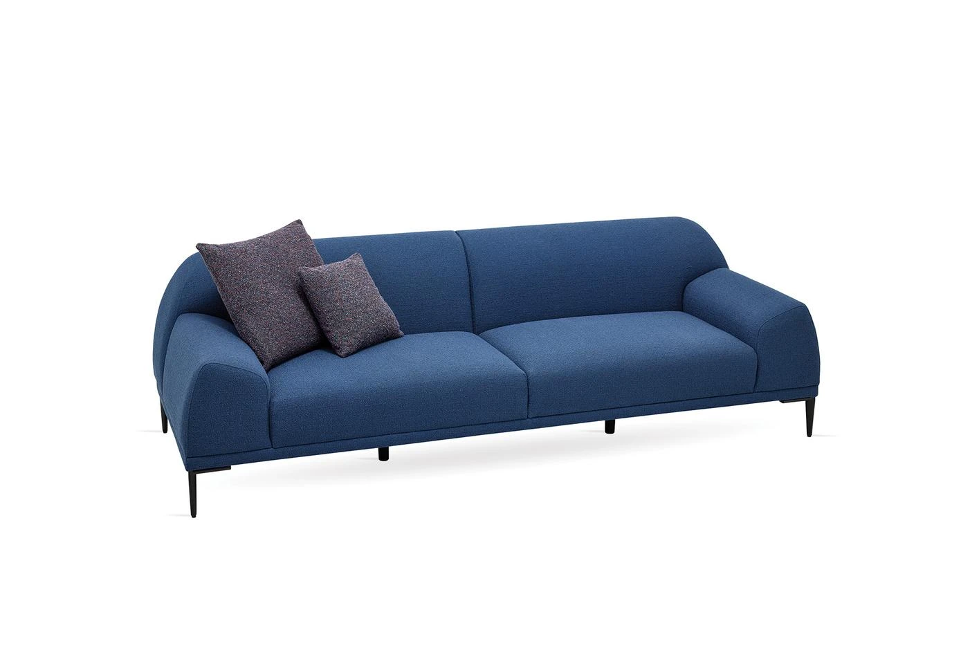 Триместен диван «Swan» + 2 декоративни възглавници, ширина 260см