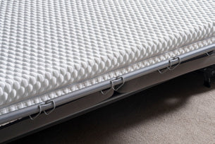 Ъглов разтегателен диван - легло «Rustik Relax» + две декоративни възглавници, ширина 280см