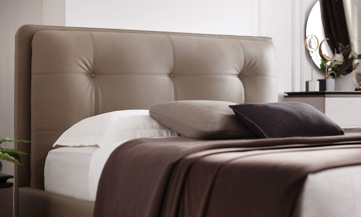 Тапицирано легло «Talin» с място за съхранение, повдигащ механизъм