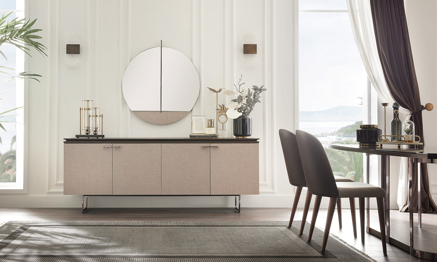 Бюфет «Talin» с две чекмеджета, размер 210х81х50см