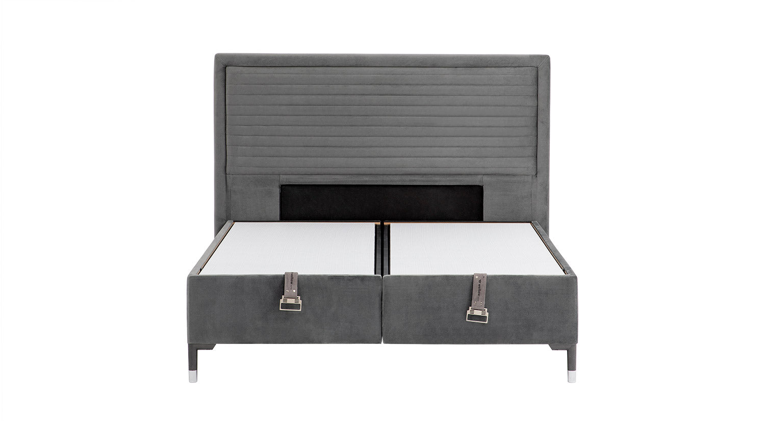 Тапицирано легло «Thermalist» + Матрак и табла - с място за съхранение, повдигащ механизъм, система за безшумно затваряне