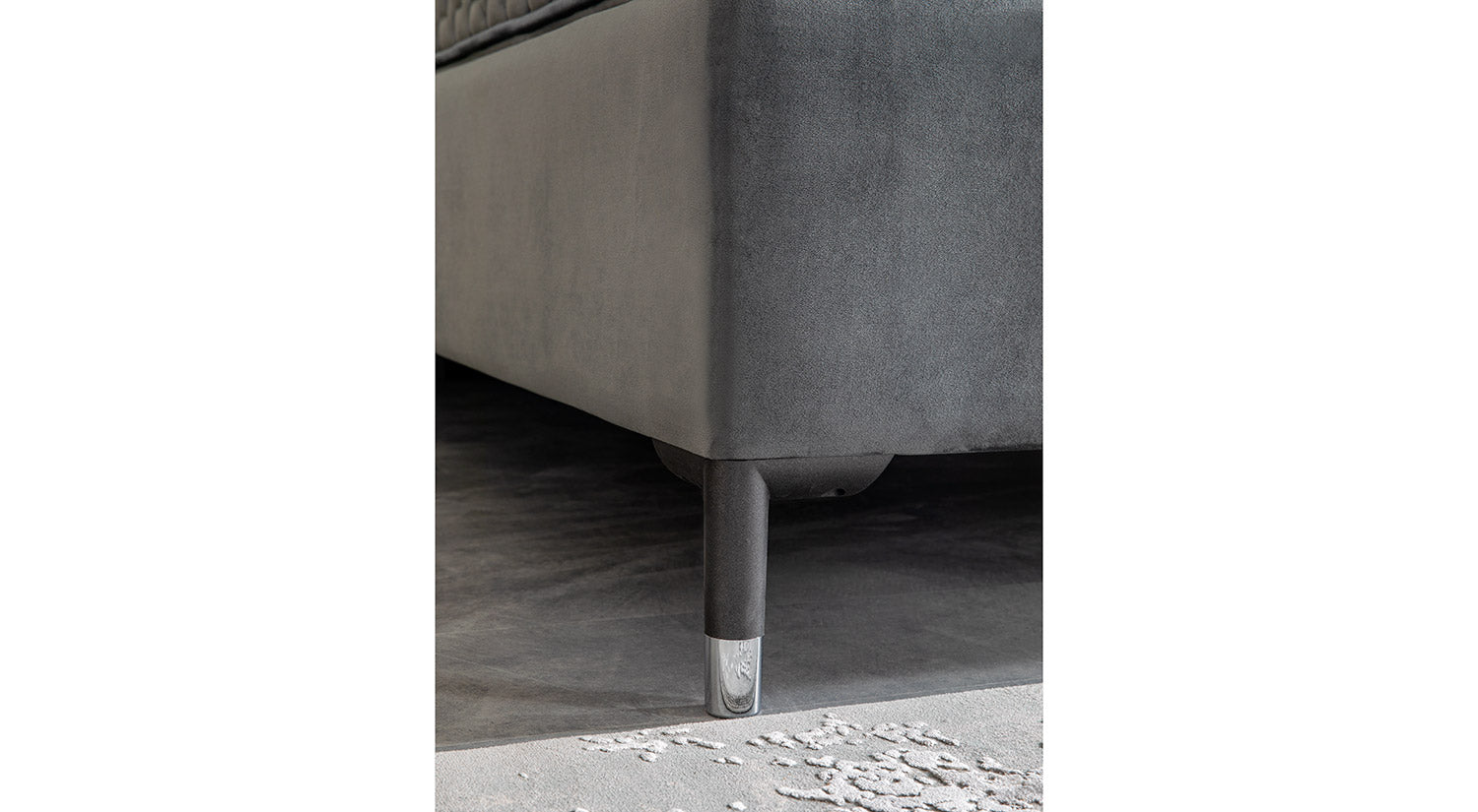 Тапицирано легло «Thermalist» + Матрак и табла - с място за съхранение, повдигащ механизъм, система за безшумно затваряне