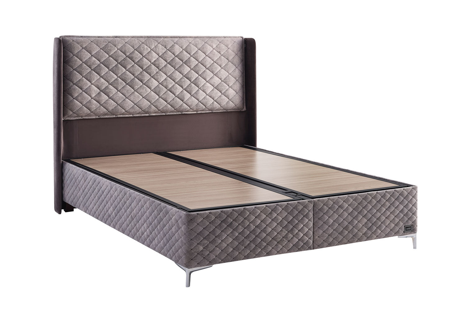 Тапицирано легло «Thermo Control» + Матрак и табла - с място за съхранение, матрак с технология за терморегулация