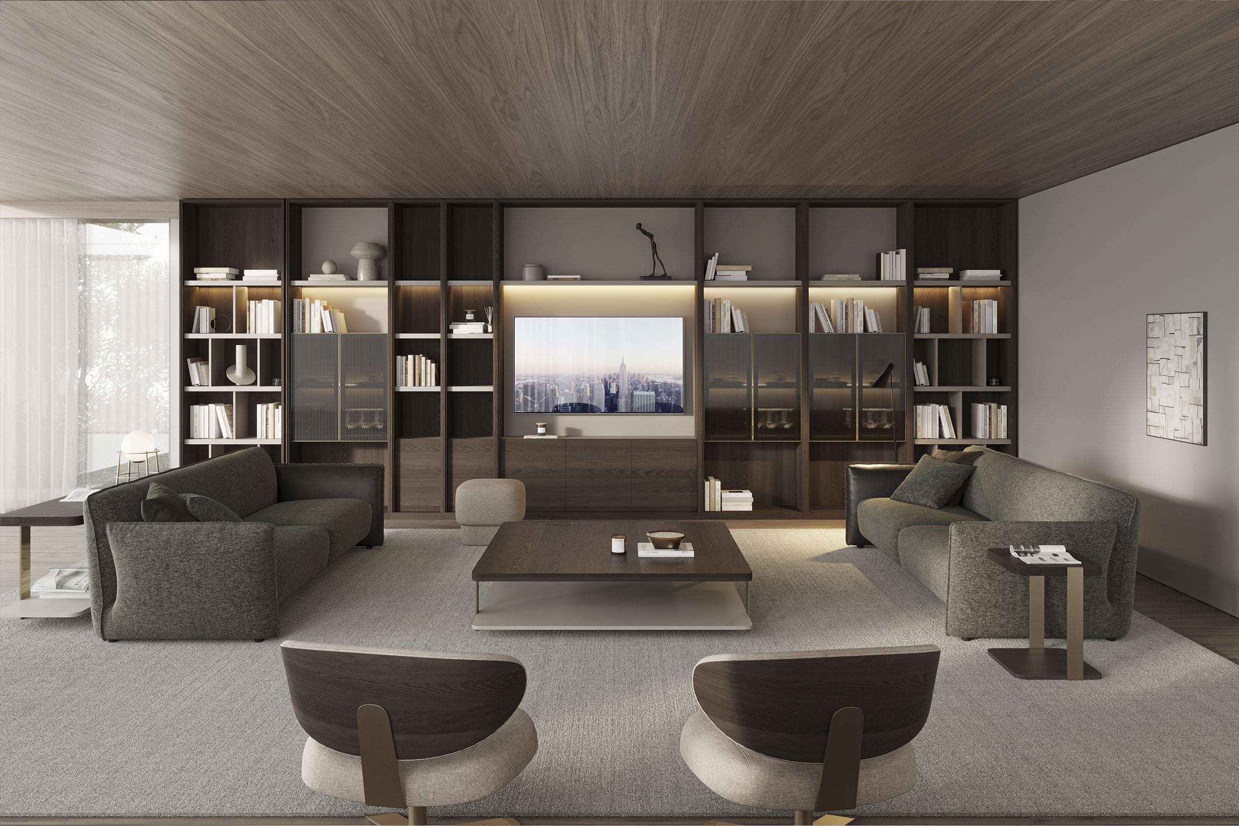 Триместен разтегателен диван «Tiffany» + 2 декоративни възглавници, ширина 220 или240см