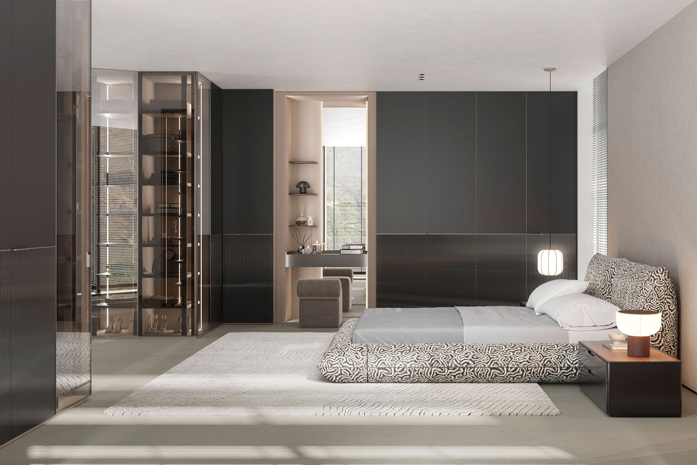 Тоалетка «Beta» с огледало и LED осветление, с чекмедже, ширина 120см