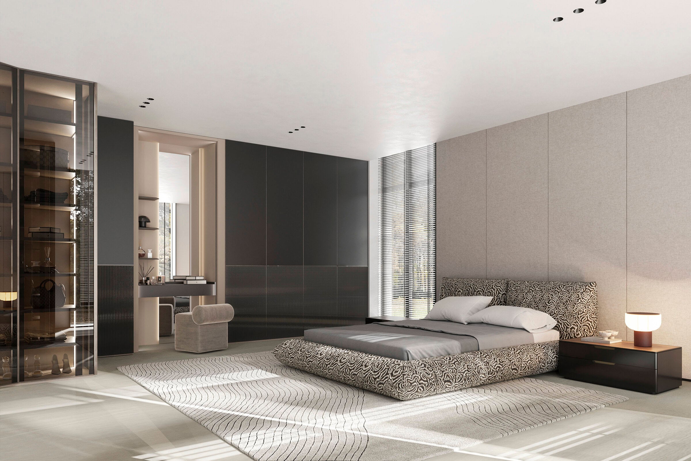 Тоалетка «Beta» с огледало и LED осветление, с чекмедже, ширина 120см