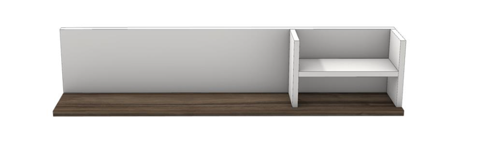 Надстройка за бюро «Morel Teen» - размер 118х25х25см