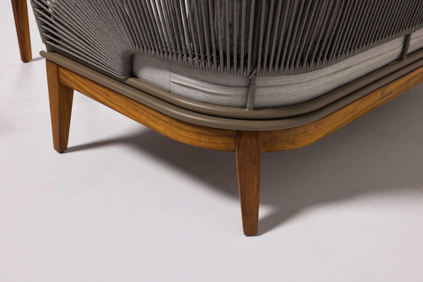 Градинско кресло «Albina» с африкански тик