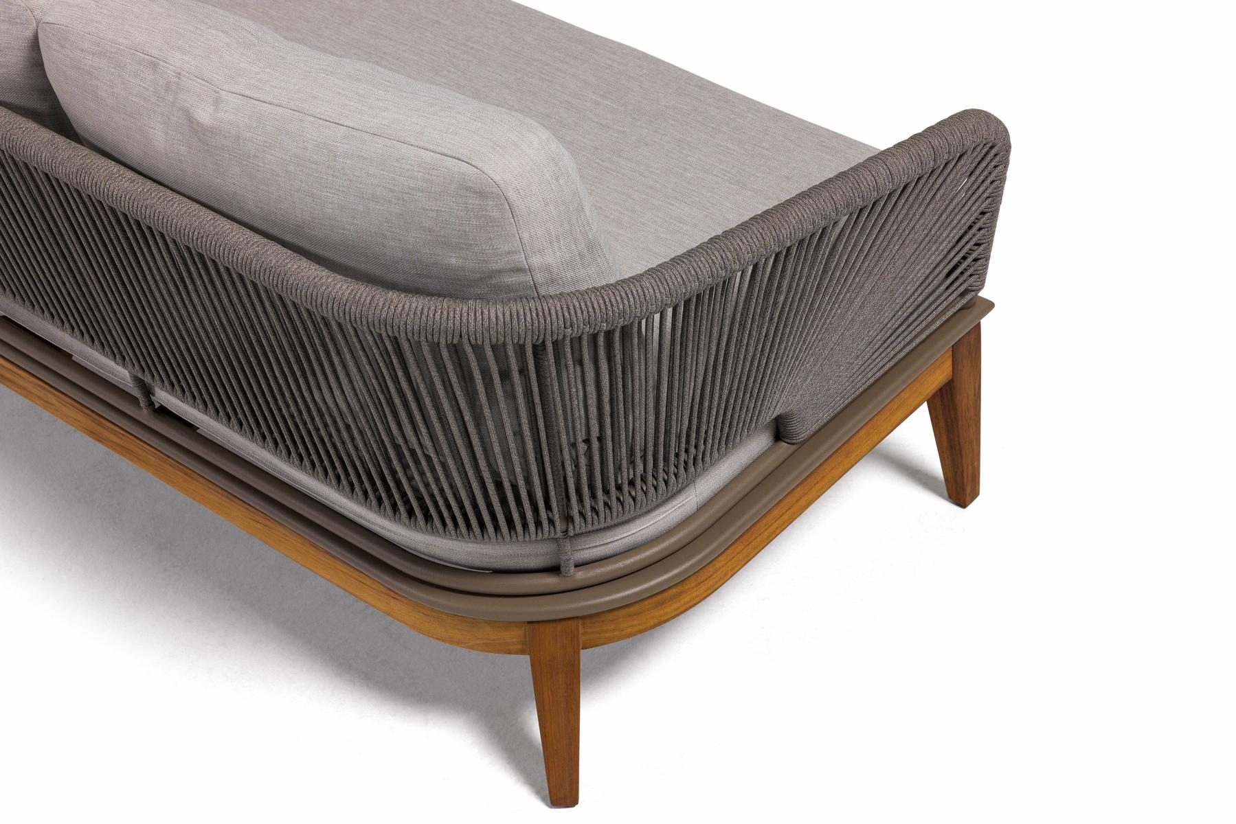 Градинско канапе «Albina» с африкански тик