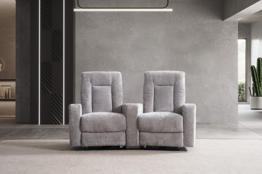 ТВ композиция «Cunda Sinema» с електрически релакс механизъм, USB зарядна станция