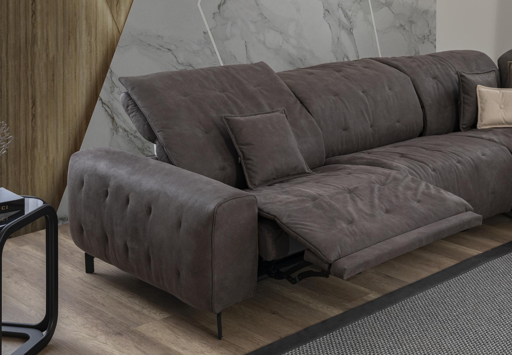 Модулен диван «Dubai» + електрически механизъм, USB зарядна станция