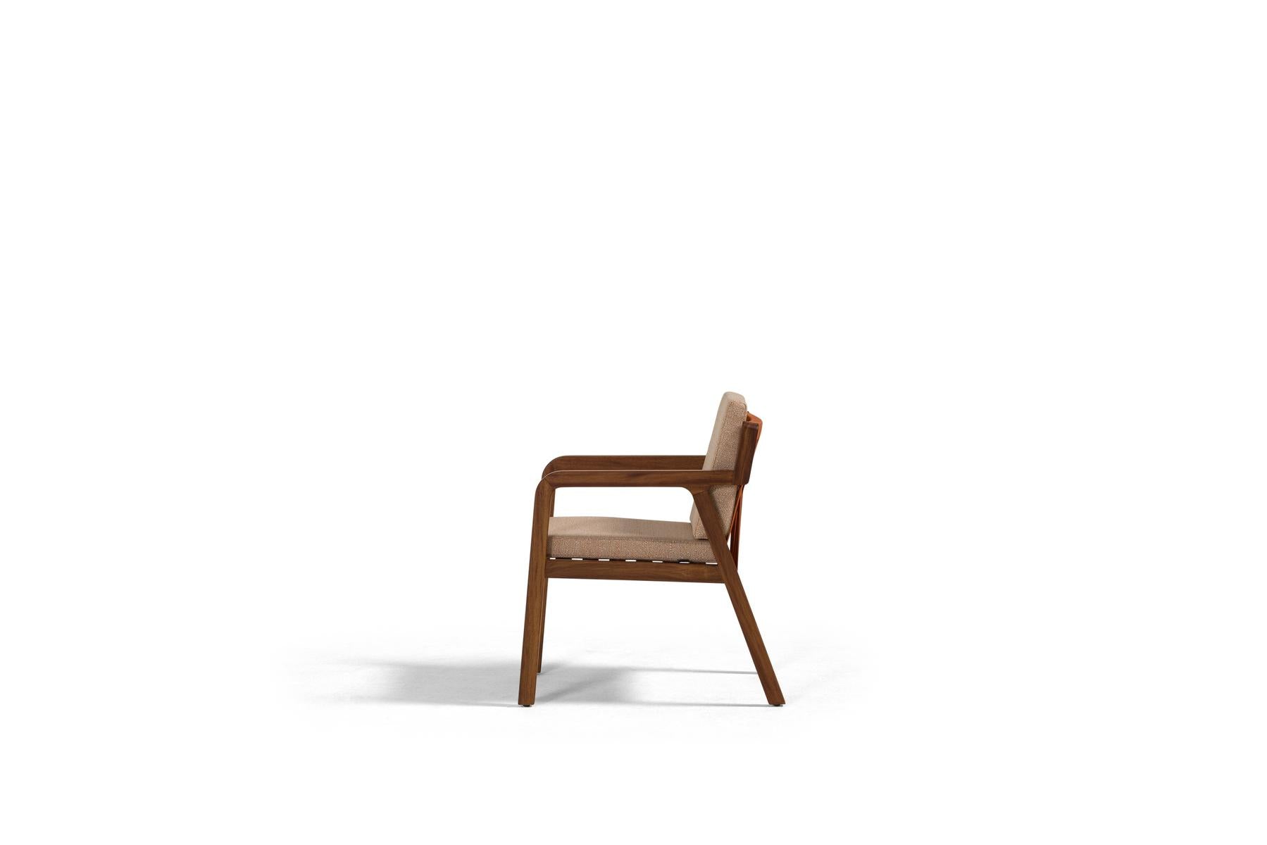 Градински стол «Idea» с африкански тик