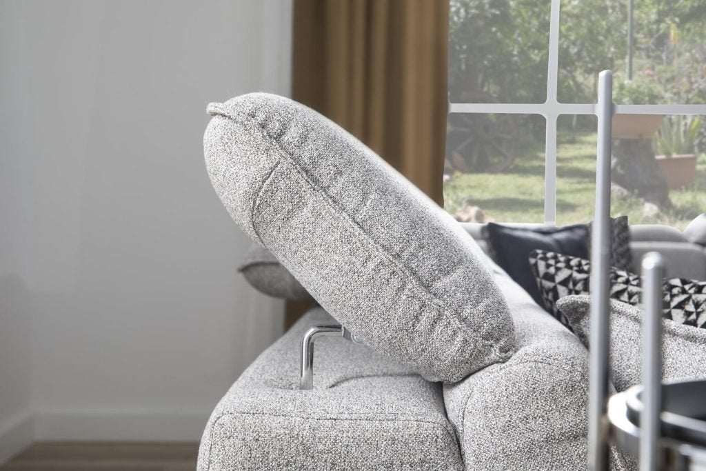 Ъглов разтегателен диван «Kristal Lounge» + електрически механизъм, USB зарядна станция