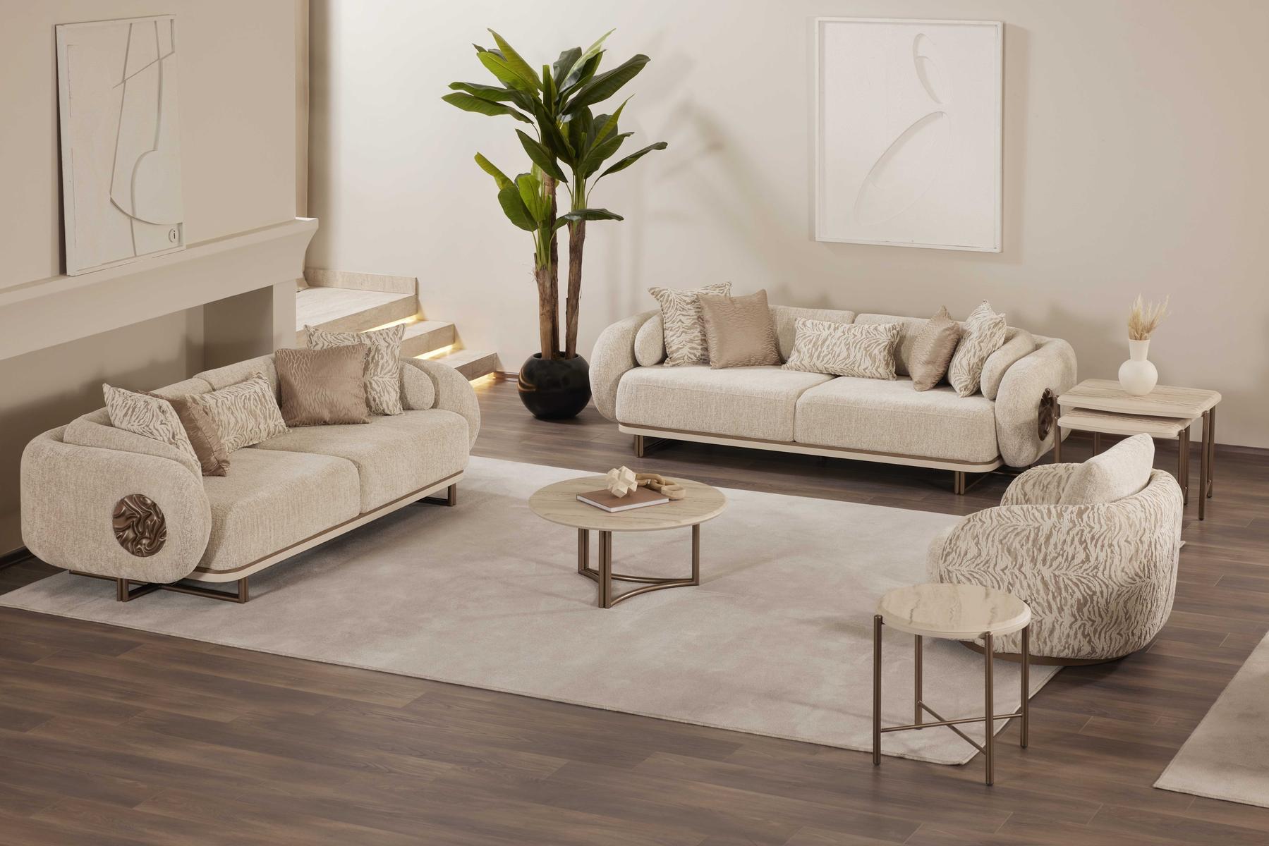 Триместен диван «Loft» с размер 230х67х102см