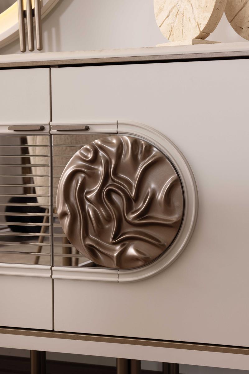 Бюфет «Loft» + огледало, размер 220х84х50см