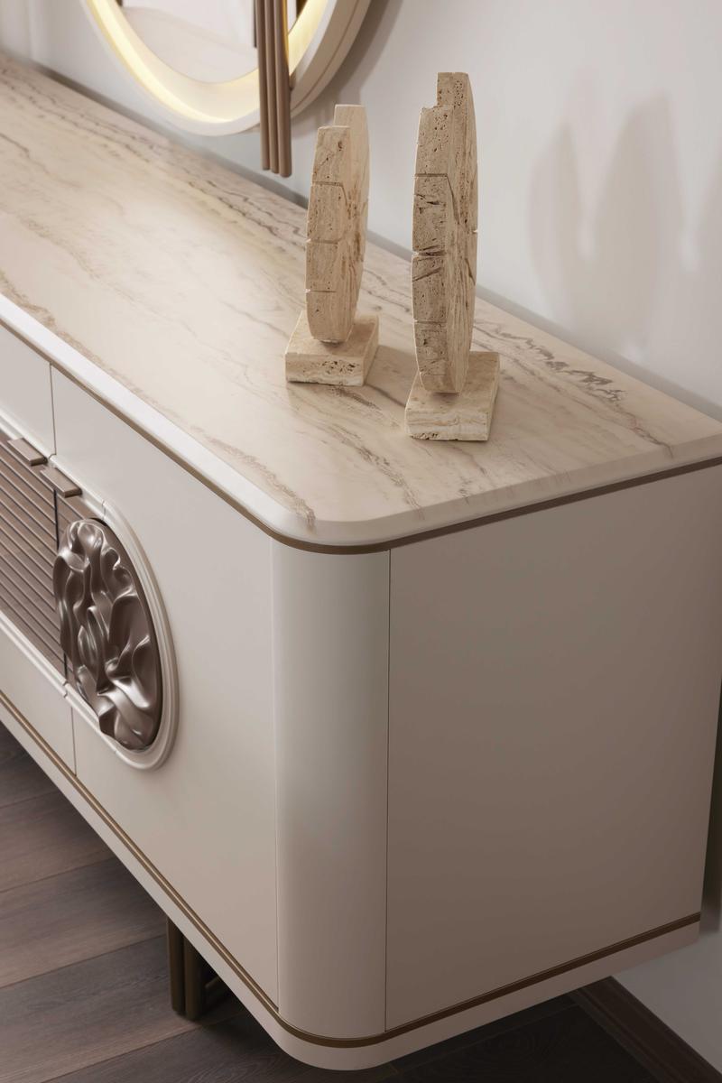 Бюфет «Loft» + огледало, размер 220х84х50см