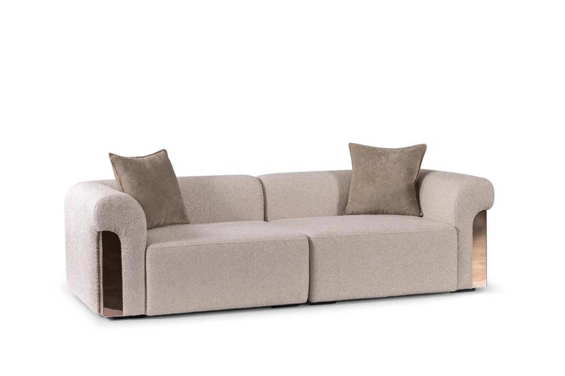 Четириместен диван «Panemera» + декоративни възглавници, ширина 280см