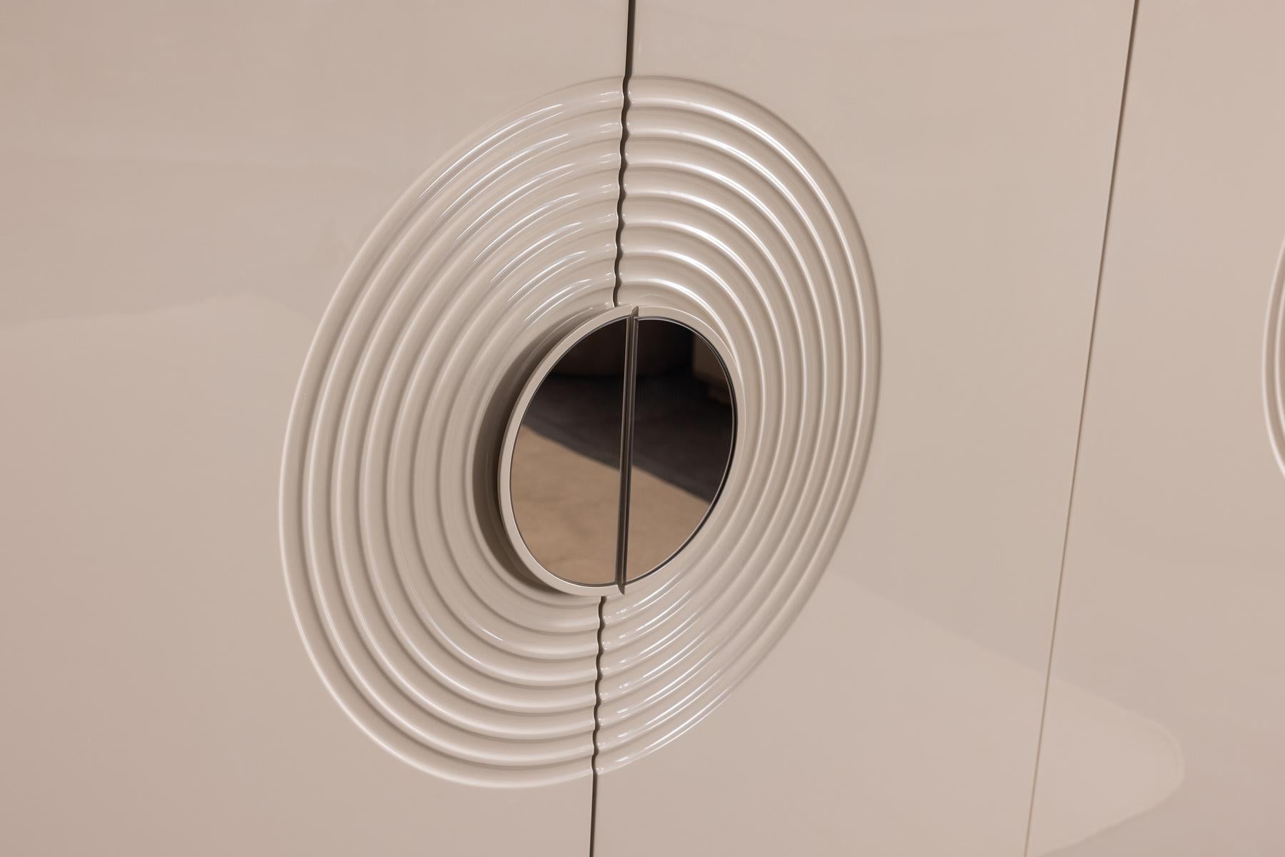 Гардероб «Panemera» + LED осветление, с чекмеджета, ширина 206, 256 или 307см