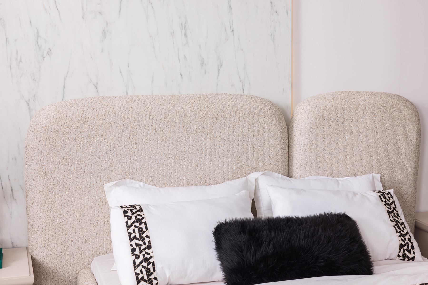 Тапицирано легло «Sahara» с място за съхранение, повдигащ механизъм