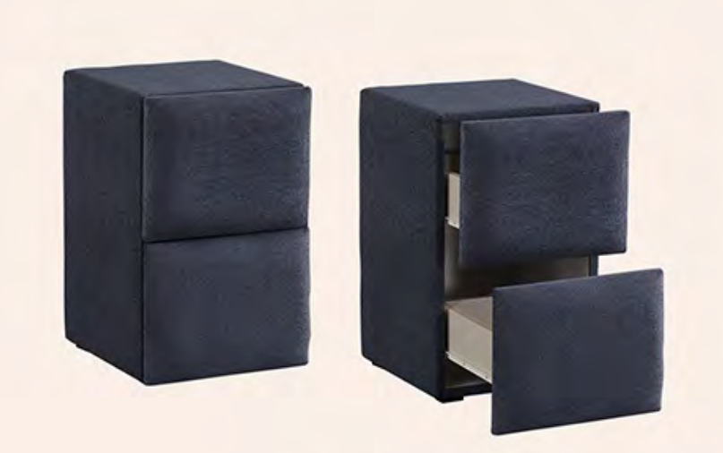 Тапицирано нощно шкафче «K 400» с размер 40х65х45см