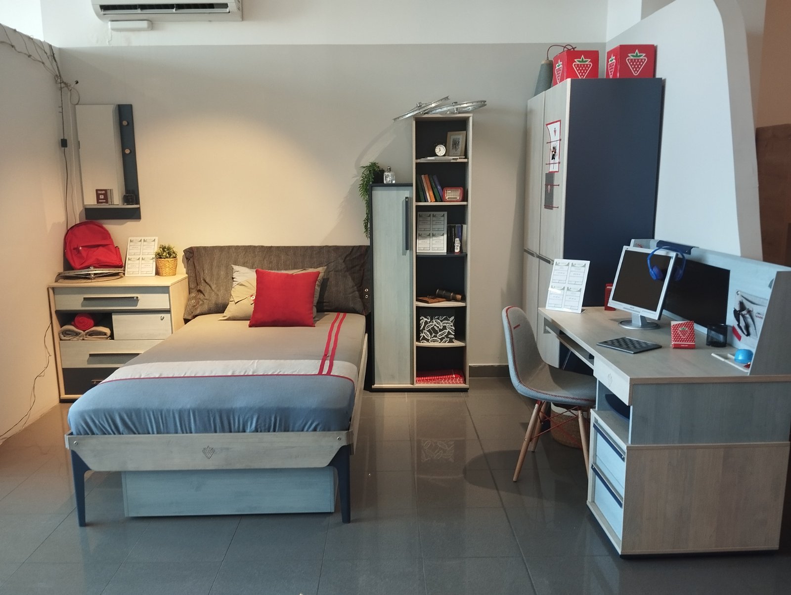 Легло Trio 120x200см + допълнително легло - Аутлет