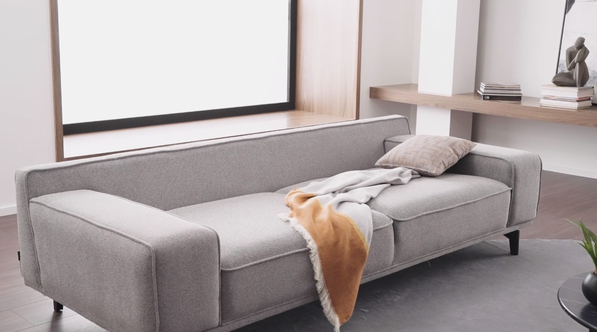 Триместен диван «Viera» + 5 декоративни възглавници, ширина 250см