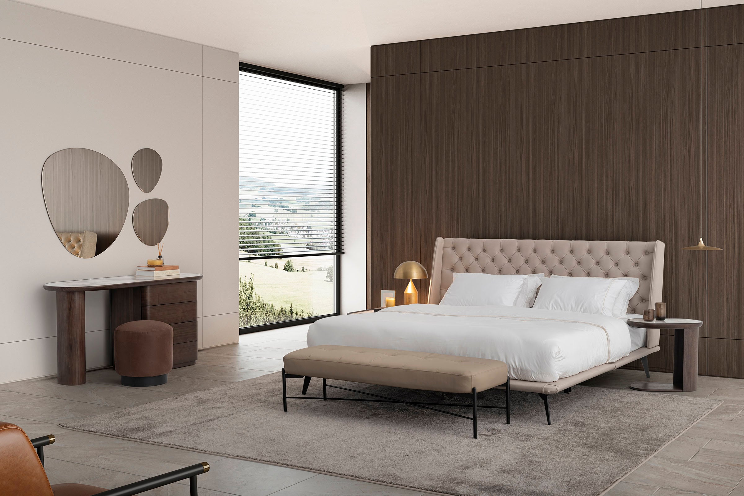 Легло «Villa» с ултра тънка основа