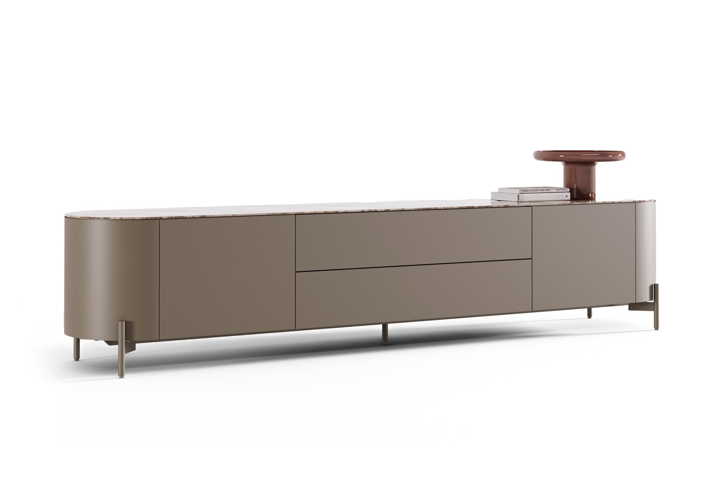 ТВ шкаф «Vinci» с керамика, размер 245х45х53см