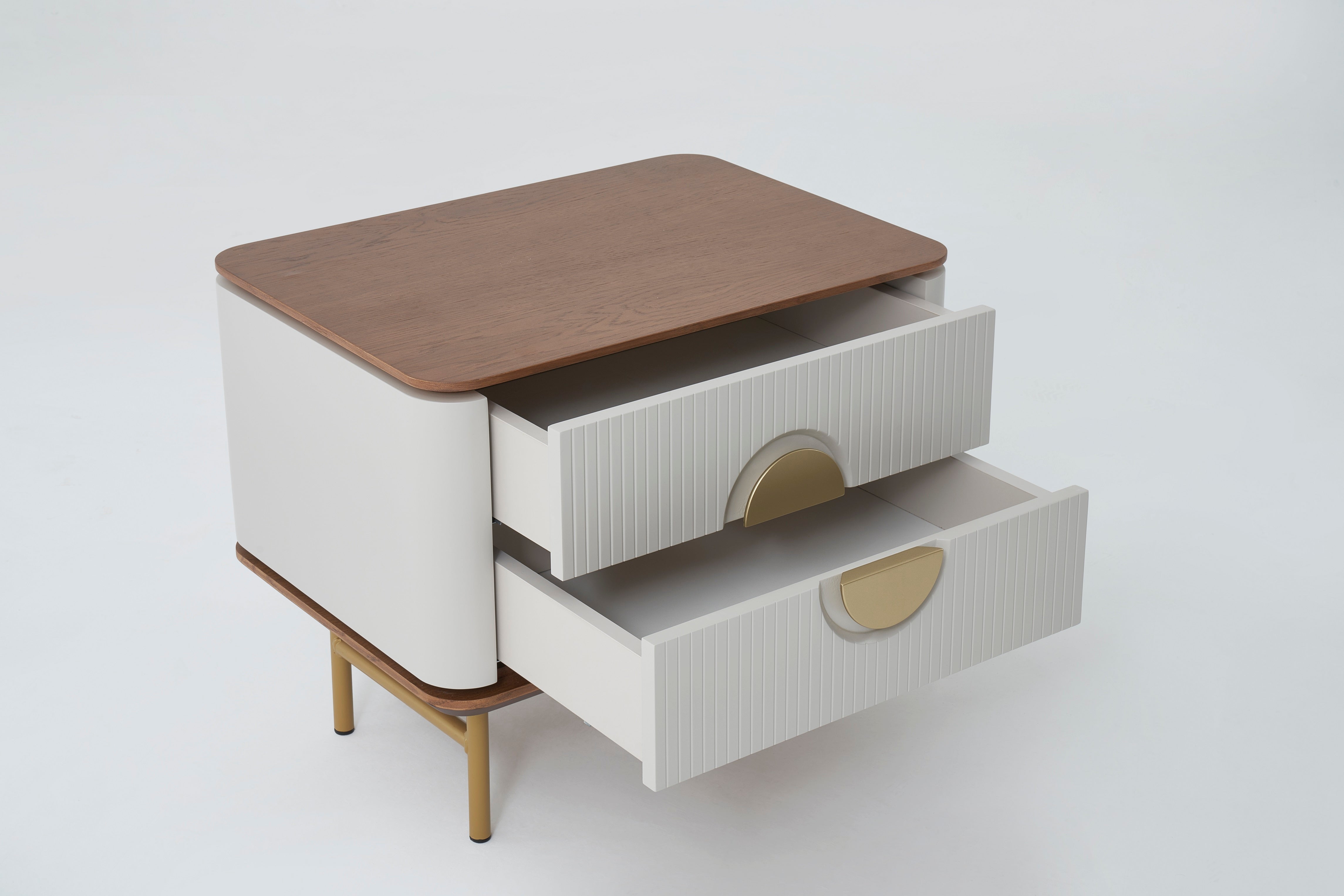 Нощно шкафче «Viola» + две чекмеджета, размер 62х50х42см