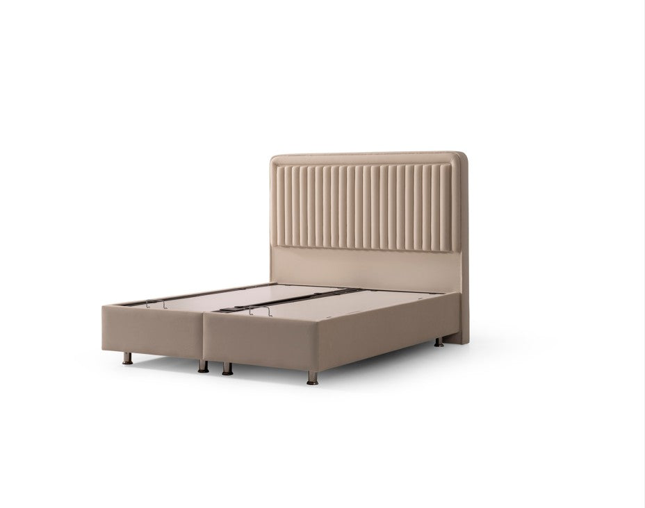 Тапицирано легло «Viva» + Матрак и табла - с място за съхранение, повдигащ механизъм, система за безшумно затваряне