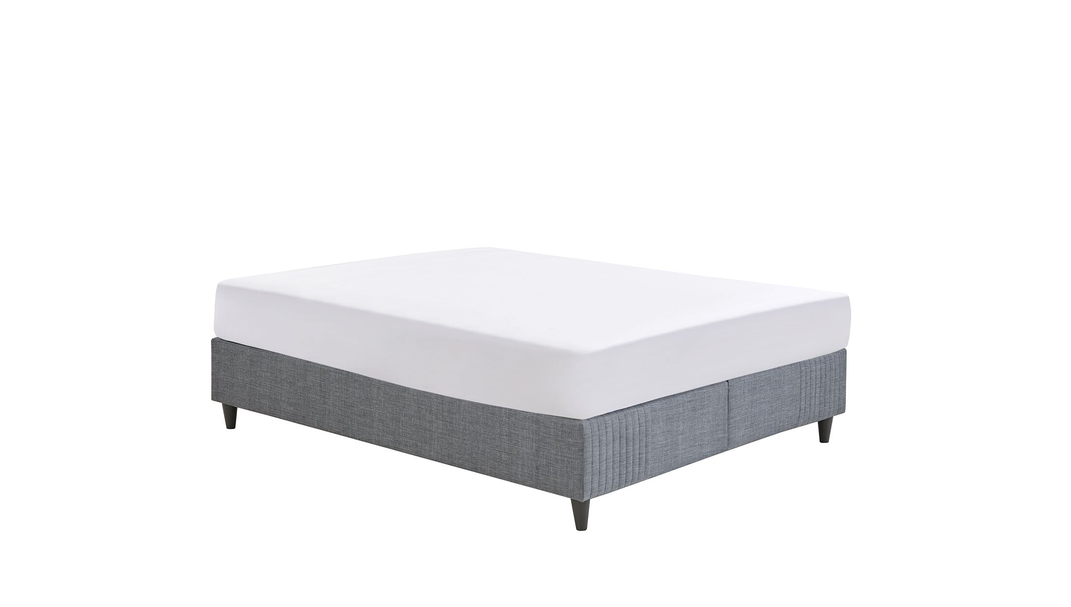 Тапицирана основа за легло «Wool Sense» с място за съхранение, повдигащ механизъм, система за безшумно затваряне