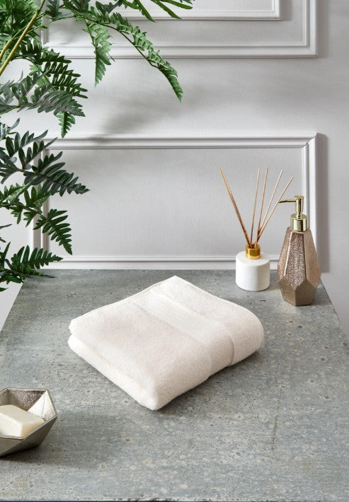 Хавлия «Woven Krem» - памук, размер 50x90см