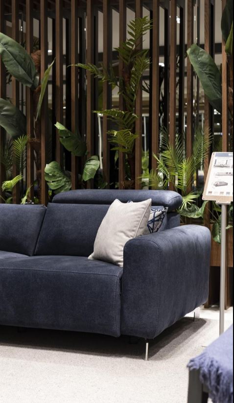 Ъглов разтегателен диван «Burgaz» + електрически механизъм, USB зарядна станция, ширина 370см