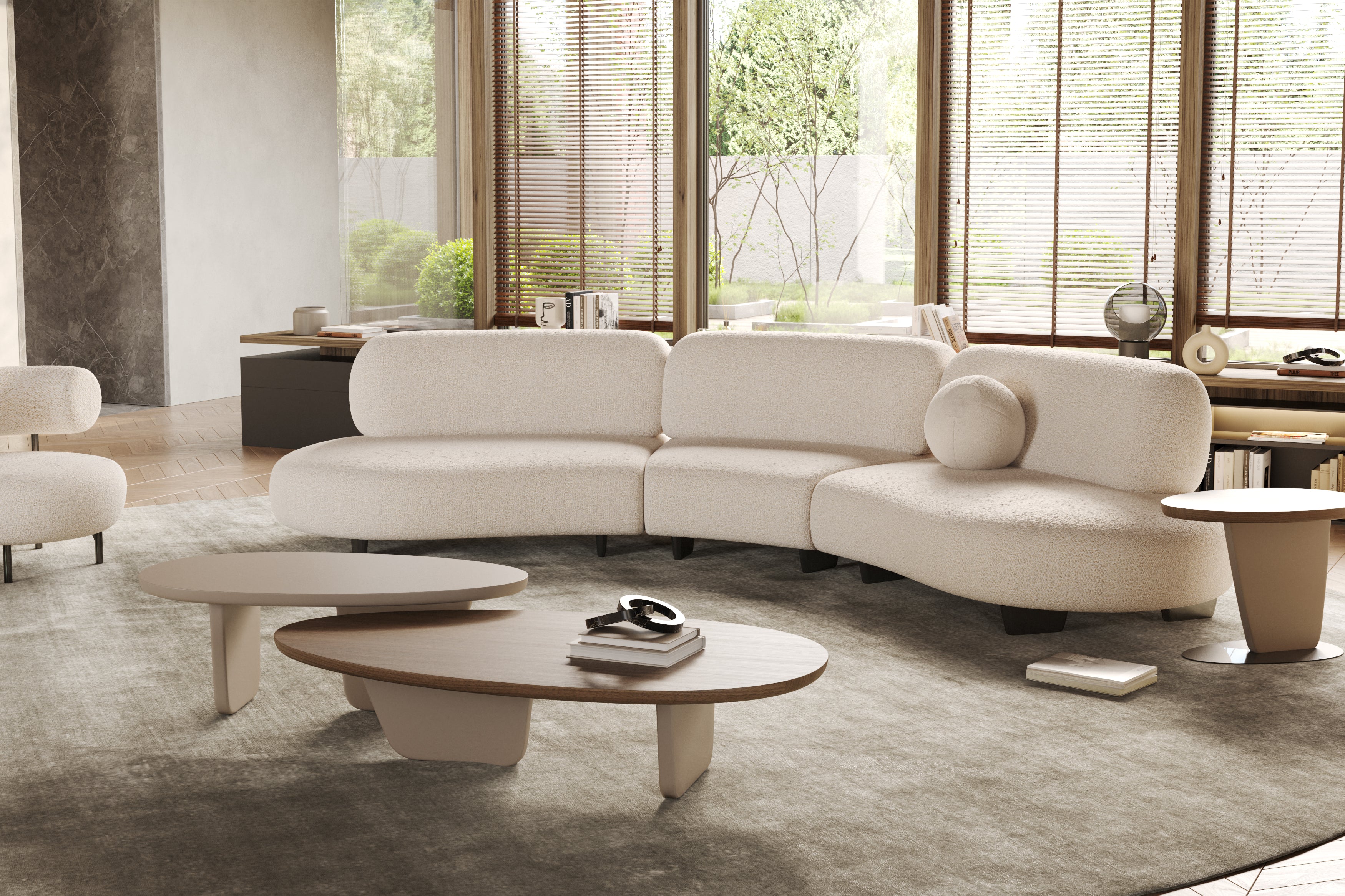 6 модула за модулен разтегателен диван «Bon Bon»