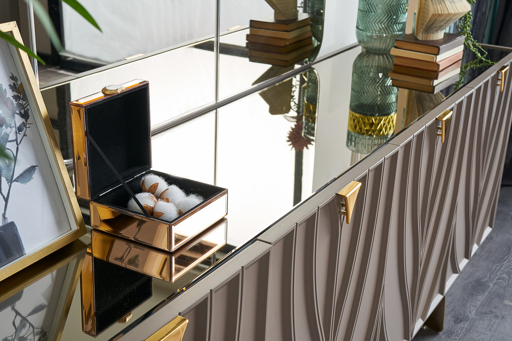 Бюфет с огледало Idol Mobilya Vals