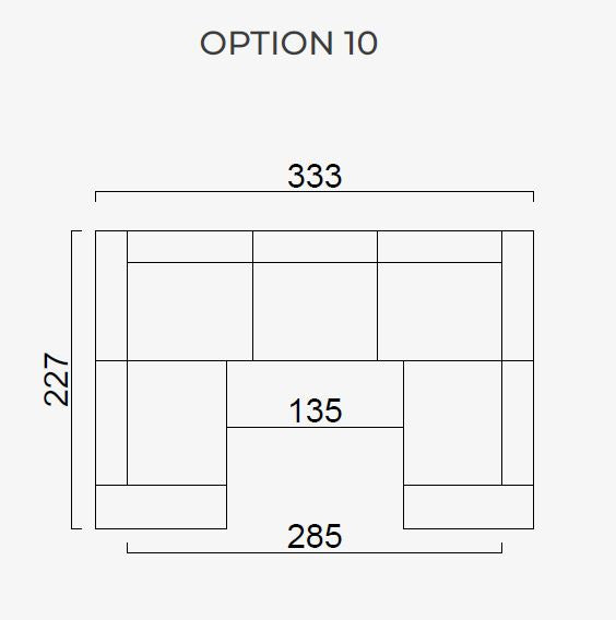 33 готови конфигурации на модулен диван «Plus Poufy»