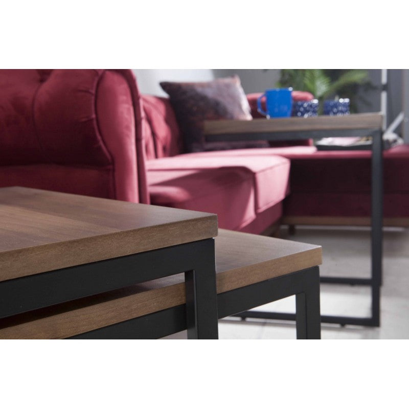 Помощни масички «2154 Cooper» - комплект от три броя