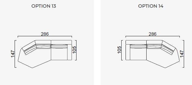 59 готови конфигурации на модулен диван «Loft»