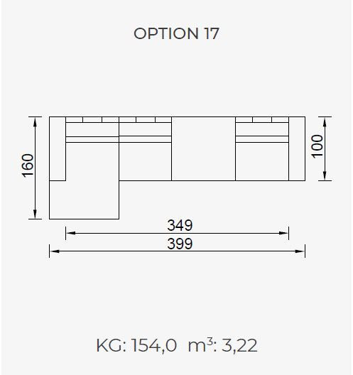 29 готови конфигурации на модулен разтегателен диван «Cavalli»