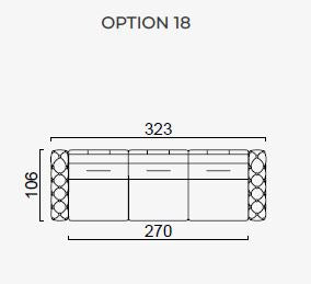 37 готови конфигурации на модулен разтегателен диван «Gallardo»