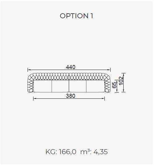 50 готови конфигурации на модулен диван «Aspendos»
