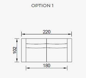 20 готови конфигурации на модулен диван «Conrad»