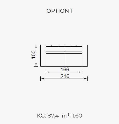 29 готови конфигурации на модулен разтегателен диван «Cavalli»