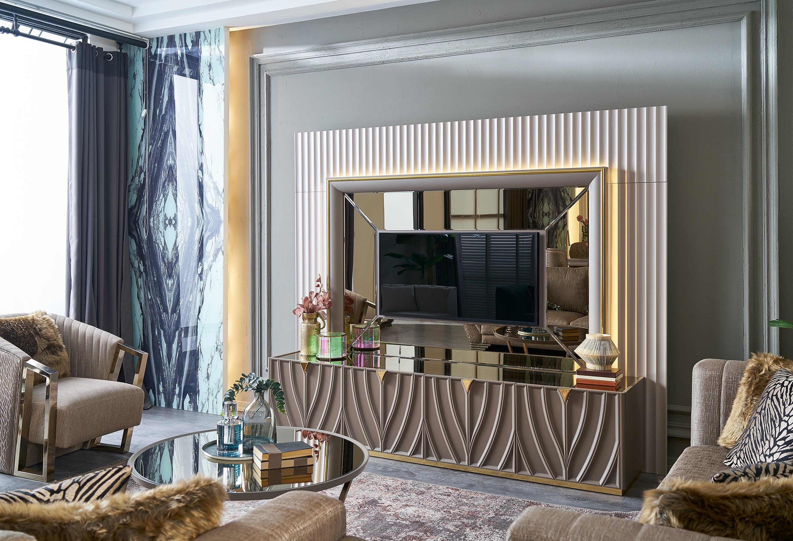 TV секция Idol Mobilya Vals