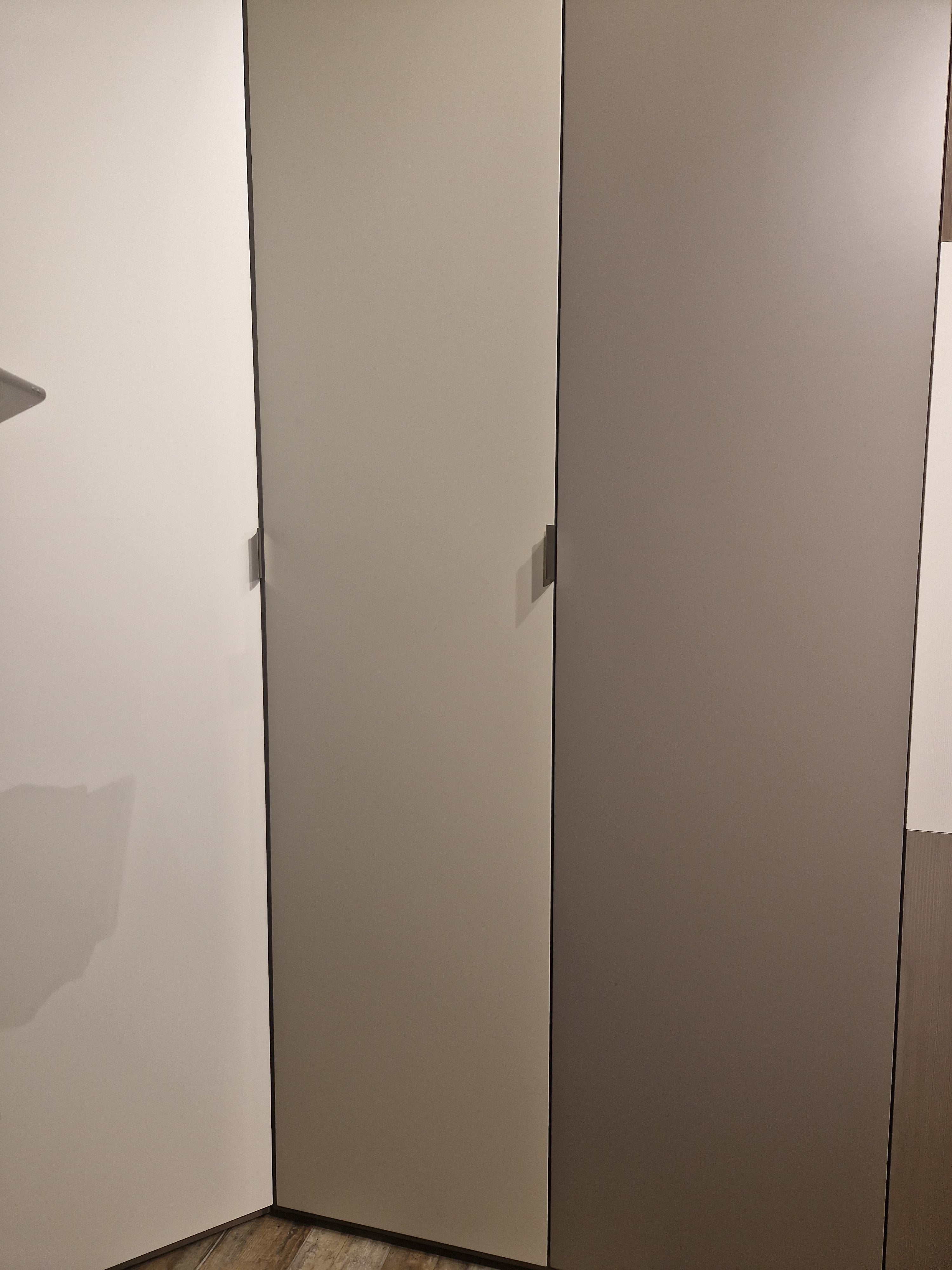 Модулен гардероб «Puzzle» - 8 модула, 10 модела врати, с осветление, стъклени, МДФ, ПДЧ, огледални