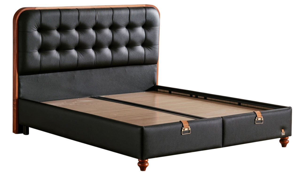 Тапицирана основа за легло «Latex Master» с място за съхранение, повдигащ механизъм, система за безшумно затваряне