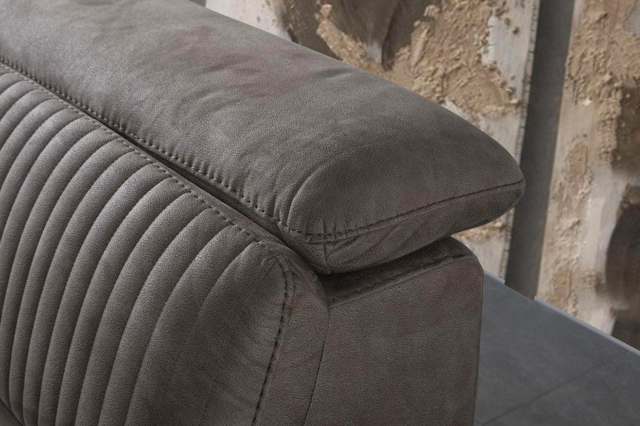 Ъглов разтегателен диван «Galaksi Lounge» + електрически механизъм, USB зарядна станция, ширина 292см